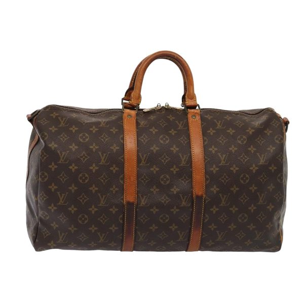 LOUIS VUITTON Monogram Keepall Bandouliere 50 Boston Bag M41416  82809 Cheap