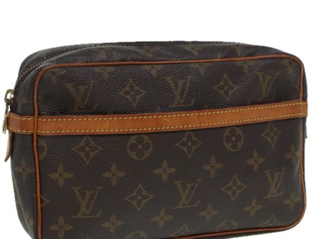 LOUIS VUITTON Monogram Compiegne 23 Clutch Bag M51847  83782 Supply