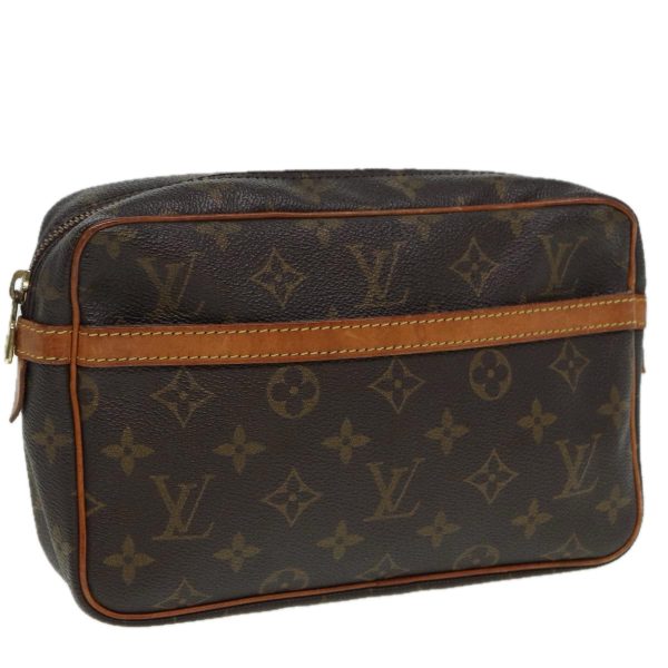 LOUIS VUITTON Monogram Compiegne 23 Clutch Bag M51847  83782 Supply