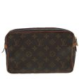 LOUIS VUITTON Monogram Compiegne 23 Clutch Bag M51847  83782 Supply