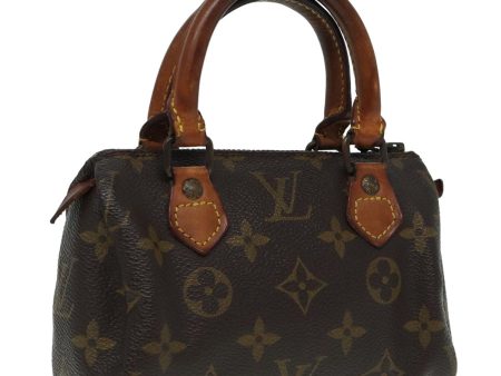 LOUIS VUITTON Monogram Mini Speedy Hand Bag Vintage M41534  83353 Sale