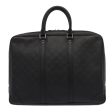 LOUIS VUITTON Damier Infini Porte Documents Voyage Bag Black N41146 Auth ep5166 Online Sale