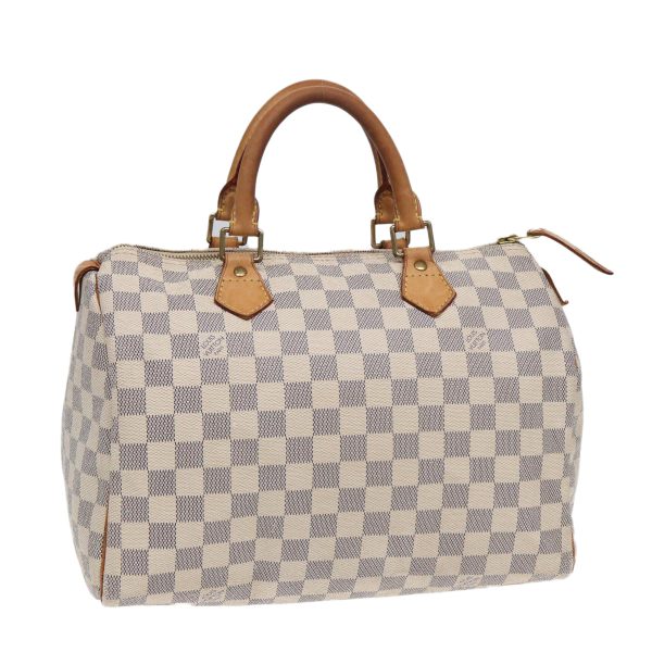 LOUIS VUITTON Damier Azur Speedy 30 Hand Bag N41533  83106 on Sale