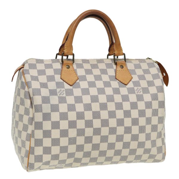 LOUIS VUITTON Damier Azur Speedy 30 Hand Bag N41533  84407 Discount