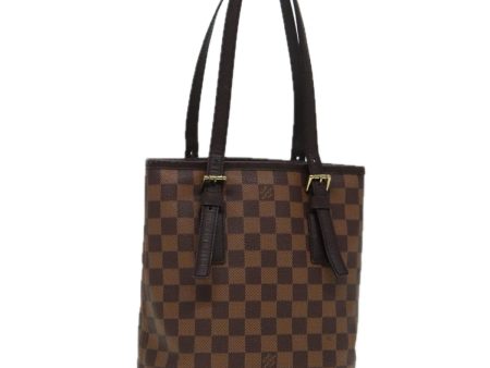 LOUIS VUITTON Damier Ebene Marais Shoulder Bag N42240  85035 Cheap