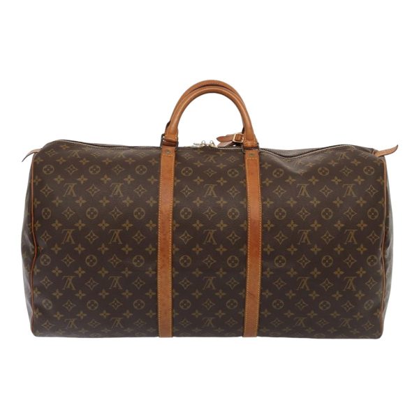 LOUIS VUITTON Monogram Keepall 60 Boston Bag M41422  ti1878 Sale