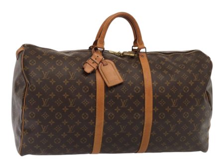 LOUIS VUITTON Monogram Keepall 60 Boston Bag M41422  ki4765 Sale