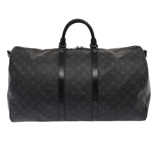 LOUISVUITTON Monogram Eclipse Keepall Bandouliere 55 Bag M40605 Auth ep5151 Online Sale