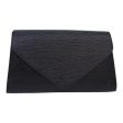 LOUIS VUITTON Epi Art Deco Clutch Bag Black M52632  81383 Supply