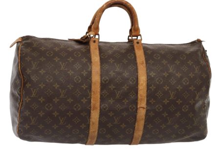 LOUIS VUITTON Monogram Keepall 55 Boston Bag Vintage M41424  hk1527 Online