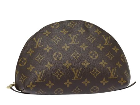 LOUIS VUITTON Monogram Trousse Demi Ronde Cosmetic Pouch M47520  83500 Sale