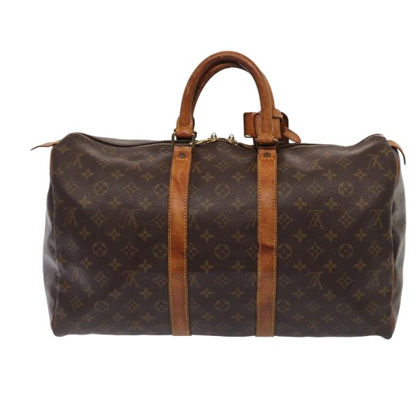 LOUIS VUITTON Monogram Keepall 45 Boston Bag M41428  bs16662 For Sale