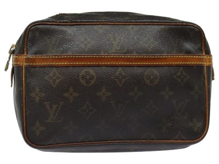 LOUIS VUITTON Monogram Compiegne 23 Clutch Bag M51847  bs15970 on Sale