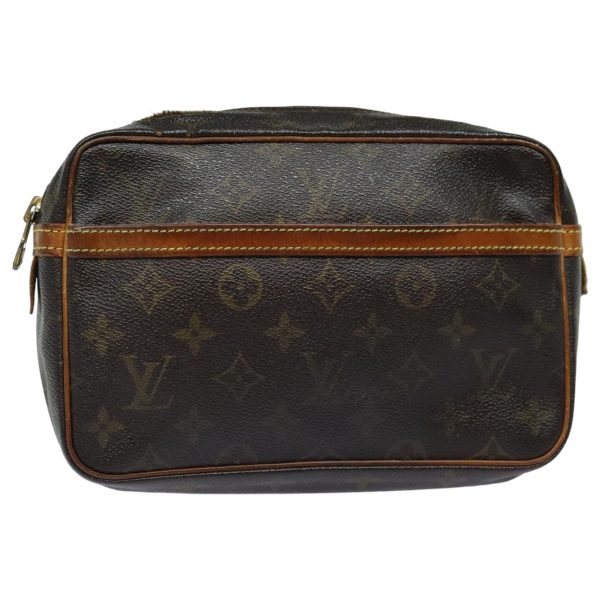 LOUIS VUITTON Monogram Compiegne 23 Clutch Bag M51847  bs15970 on Sale