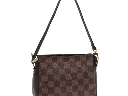 LOUIS VUITTON Damier Ebene Trousse Make Up Pouch N51982  yk13888 For Cheap