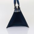 LOUIS VUITTON Epi Sac Triangle Hand Bag Blue M52095  82780 Discount