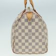 LOUIS VUITTON Damier Azur Speedy 30 Hand Bag N41533  83992 For Sale