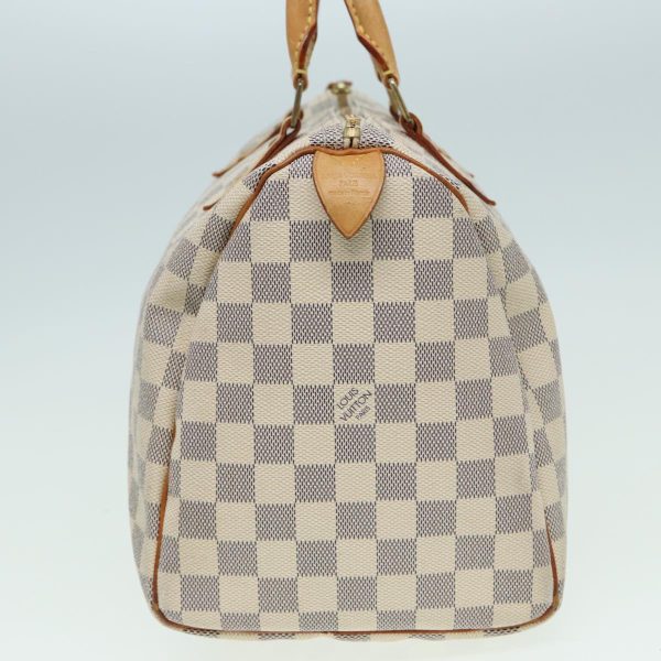 LOUIS VUITTON Damier Azur Speedy 30 Hand Bag N41533  83992 For Sale