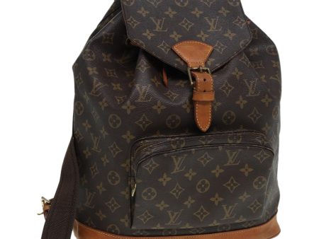 LOUIS VUITTON Monogram Montsouris GM Backpack M51135  85457 Cheap