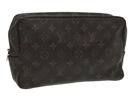 LOUIS VUITTON Monogram Trousse Toilette 28 Clutch Bag M47522  hk1493 For Sale