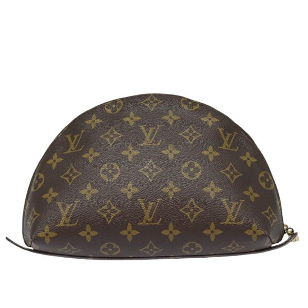 LOUIS VUITTON Monogram Trousse Demi Ronde Cosmetic Pouch M47520  83500 Sale