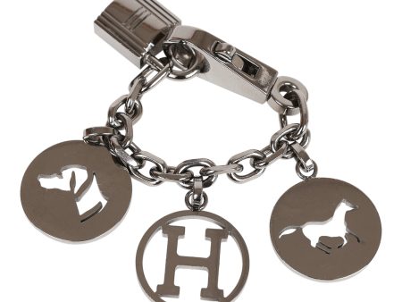 Hermes SO Black Ruthenium Breloque Charm Online Hot Sale