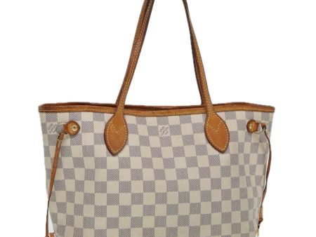 LOUIS VUITTON Damier Azur Neverfull PM Tote Bag N41362  84779 Discount