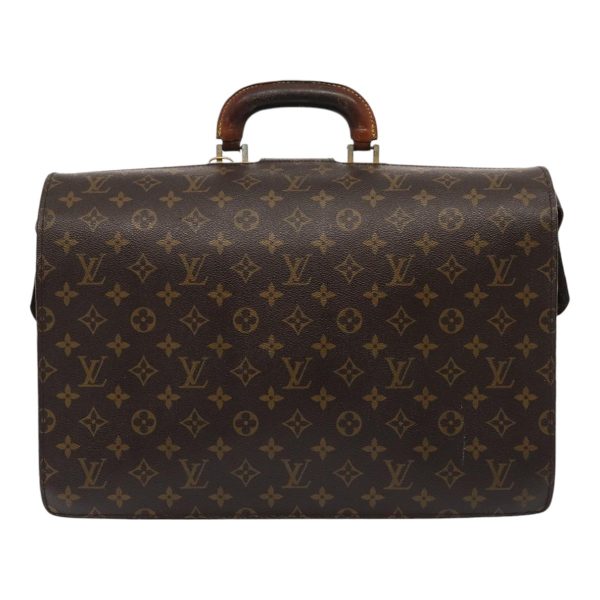 LOUIS VUITTON Monogram Serviette Fermoir Business Bag Vintage M53305 Auth am6571 Sale