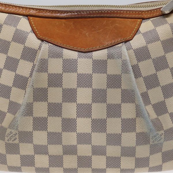 LOUIS VUITTON Damier Azur Siracusa PM Shoulder Bag N41113  83065 For Sale