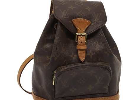 LOUIS VUITTON Monogram Montsouris PM Backpack M51137  84168 Online Hot Sale