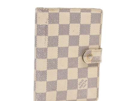 LOUIS VUITTON Damier Azur Agenda PM Day Planner Cover R20706  85177 Hot on Sale