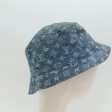 LOUIS VUITTON Monogram Hat Cotton Denim Blue M78772  ar12250 For Discount