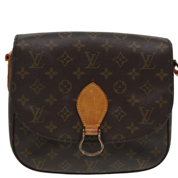 LOUIS VUITTON Monogram Saint Cloud GM Shoulder Bag M51242  83113 Cheap