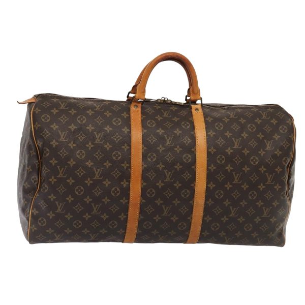 LOUIS VUITTON Monogram Keepall 60 Boston Bag M41422  ki4632 Sale