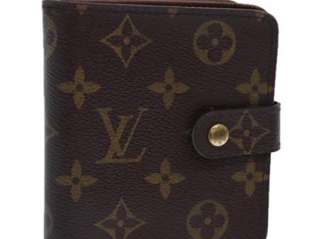 LOUIS VUITTON Monogram Compact Zip Wallet M61667  bs16753 Online