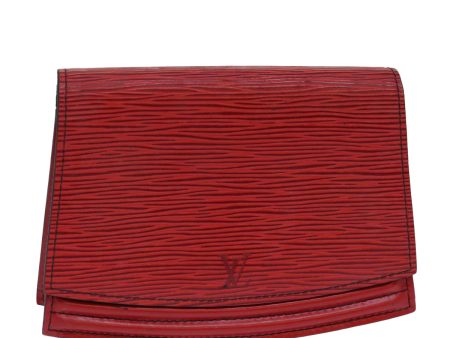 LOUIS VUITTON Epi Pochette Tillsit Waist Bag Red M52607  85883 Online now