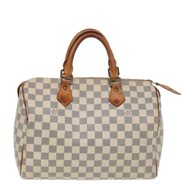 LOUIS VUITTON Damier Azur Speedy 30 Hand Bag N41533  85041 on Sale