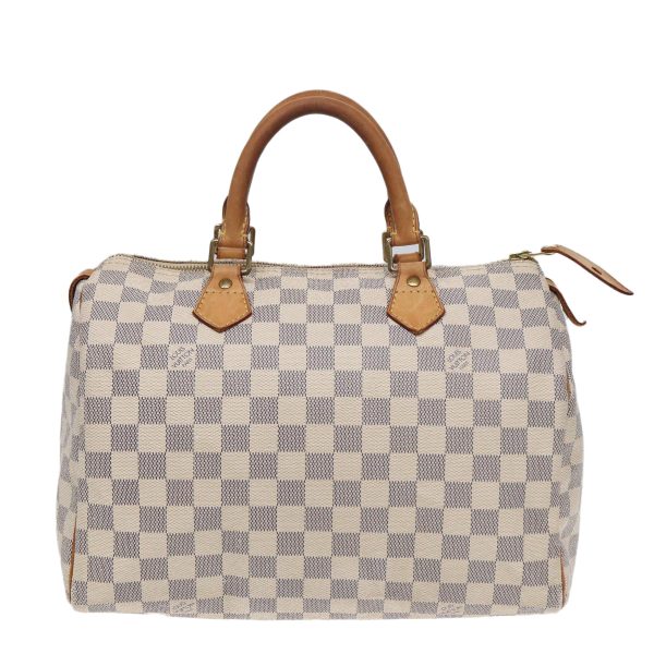 LOUIS VUITTON Damier Azur Speedy 30 Hand Bag N41533  83106 on Sale