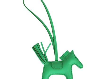 Hermes Vert Comics Gigri Horse Rodeo Bag Charm PM For Cheap