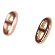 Hermes 18K Rose Gold Chain D Ancre TPM Earrings Supply