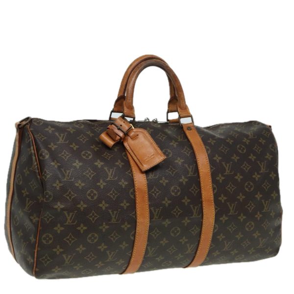 LOUIS VUITTON Monogram Keepall Bandouliere 50 Boston Bag M41416  84057 For Discount