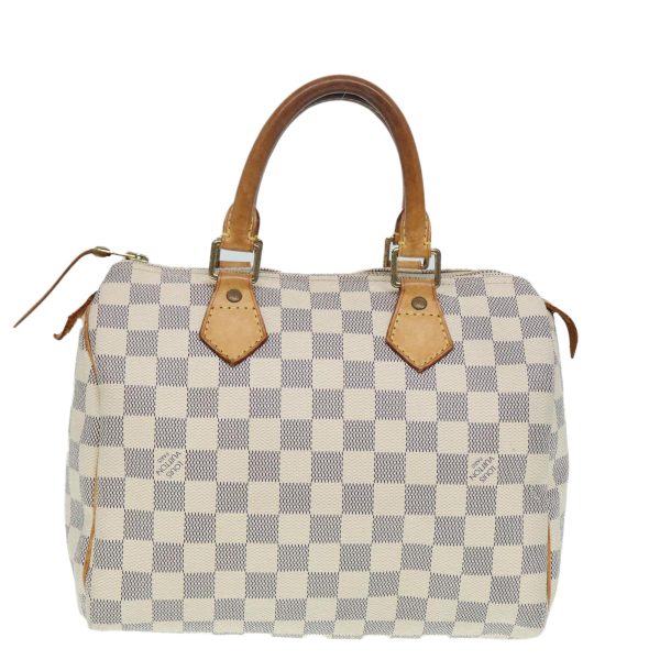 LOUIS VUITTON Damier Azur Speedy 25 Hand Bag N41534  67697 Sale