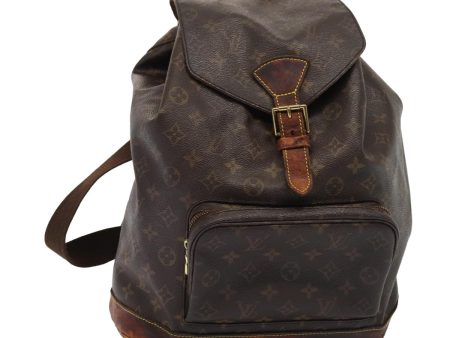 LOUIS VUITTON Monogram Montsouris GM Backpack M51135  yk14006 Sale