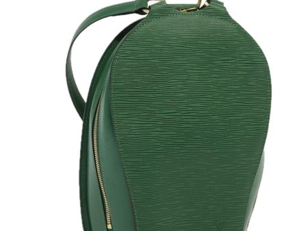 LOUIS VUITTON Epi Mabillon Backpack Green M52234  80707 Online