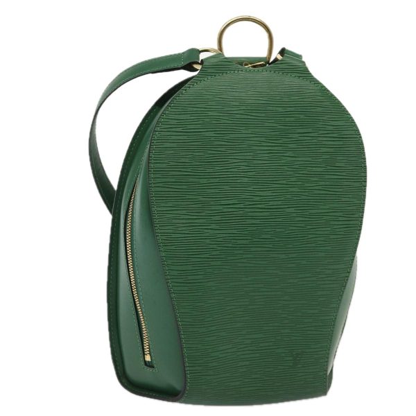 LOUIS VUITTON Epi Mabillon Backpack Green M52234  80707 Online