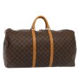 LOUIS VUITTON Monogram Keepall 60 Boston Bag M41422  yk13697 For Sale