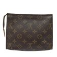 LOUIS VUITTON Monogram Poche Toilette 19 Pouch M47544  82369 Fashion