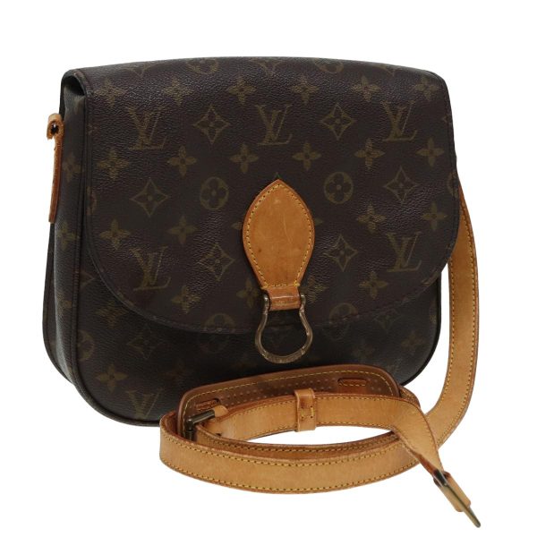 LOUIS VUITTON Monogram Saint Cloud GM Shoulder Bag M51242  83113 Cheap