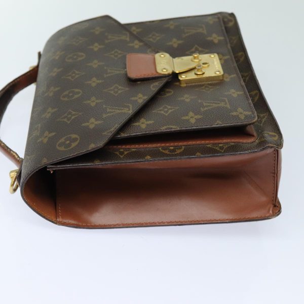 LOUIS VUITTON Monogram Monceau 28 Hand Bag 2way M51185  82844 Fashion