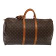 LOUIS VUITTON Monogram Keepall 60 Boston Bag M41422  yk14147 Fashion